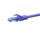 CAT5e internetkabel 0,25m paars - onafgeschermd - CCA