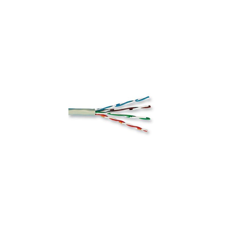 Cat5e internetkabel op rol 100m solid 100% koper LSOH Belden 1583ENH - onafgeschermd