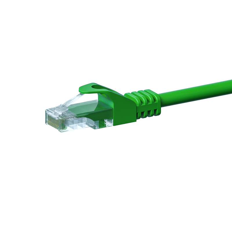 CAT5e internetkabel 3m groen - onafgeschermd - CCA