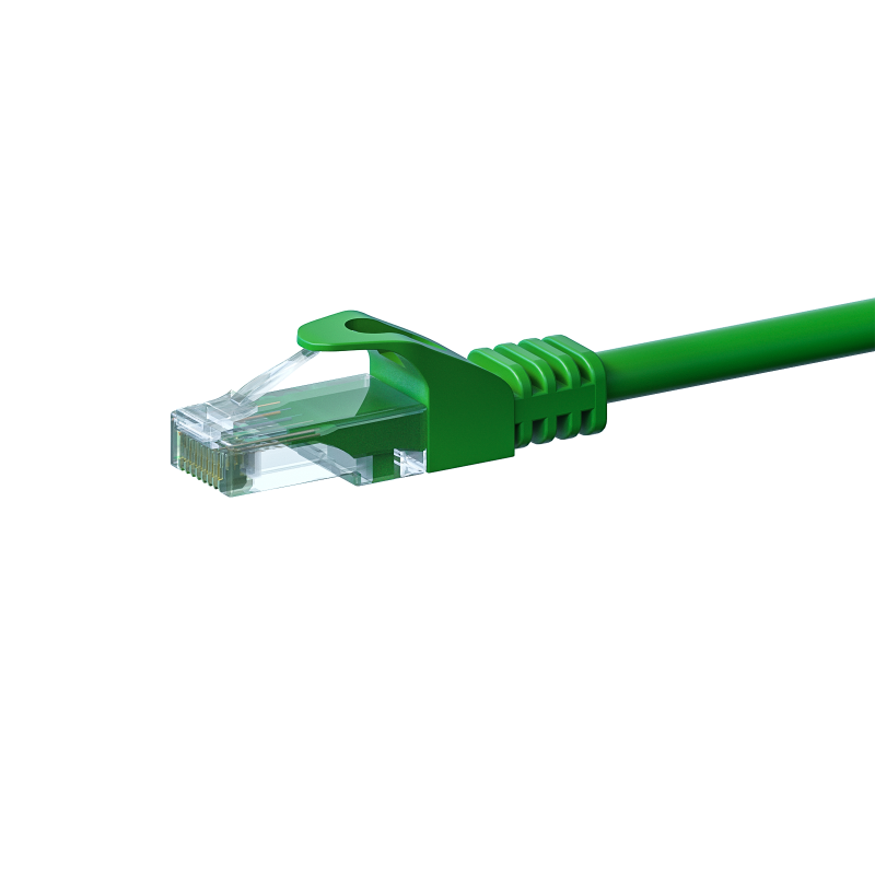 Cat6 internetkabel 3m groen - onafgeschermd - CCA