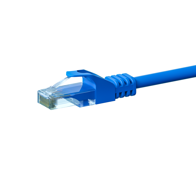 Cat6 internetkabel 2m blauw - onafgeschermd - CCA